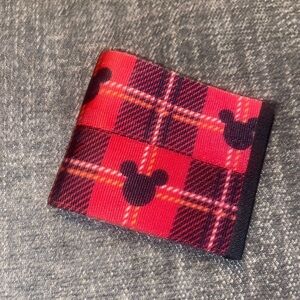 Harvey’s Mickey Tartan Billfold Wallet